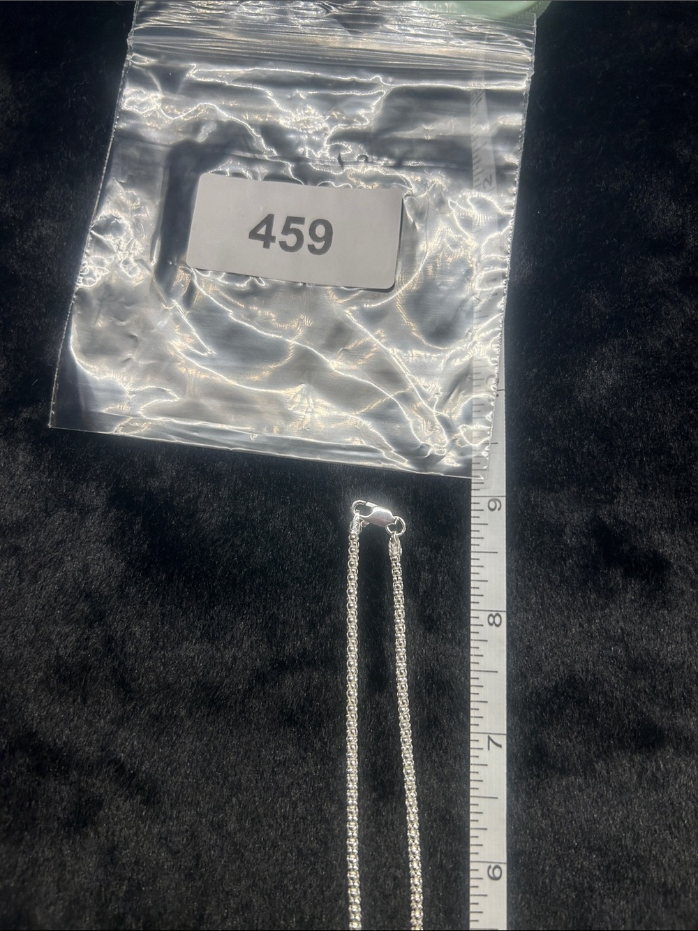 Sterling Silver Rope Chain Necklace - Picture 5 of 5